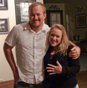 The happy couple